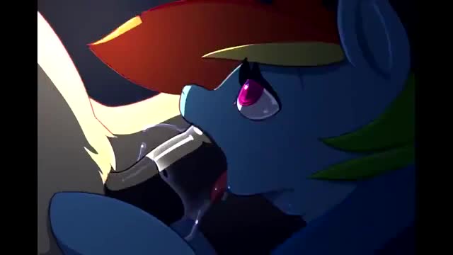 Rainbow Dash Blowjob Gif By eto_ya Voiced By MagicalMysticVA
