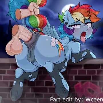 Rainbowdash anal (Fart Edit)