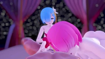 Ram & Rem Threesome [JguRh] [4K]