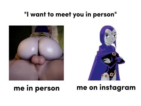 Raven meme parody porn