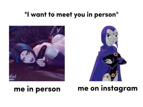 Raven meme porn parody