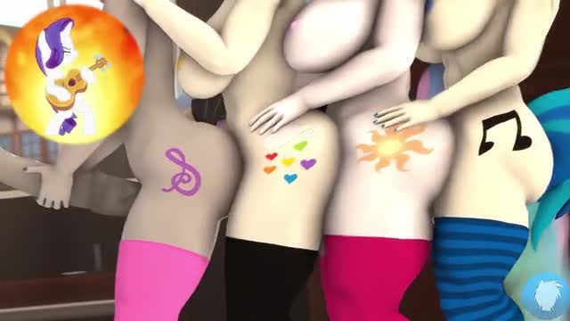 Relaxing guitar music with hugs (A Dirtyfinger PMV short)