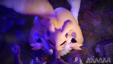 Renamon Traning Blowjob [aznyan07]