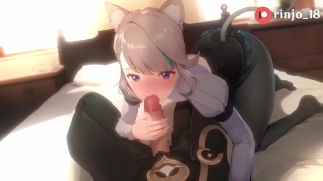 [Rinjo_18] Lynette cat play