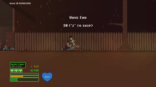 Rooting tootin zombie shootin