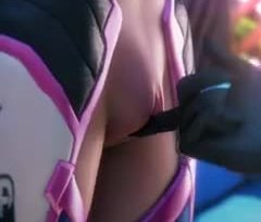 Rubbing Dva’s Pussy [FPSBlyck]
