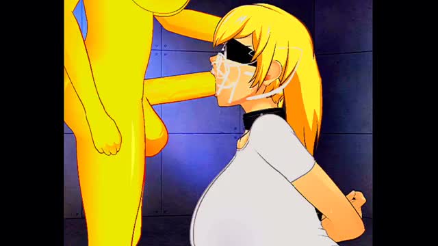 (SDT)Futa toy chica Throat fucks Vanessa