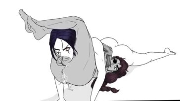 Samira vs LeBlanc Throatwrestling (KH)