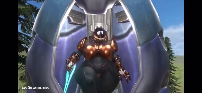 Sangheili finds an interesting planet