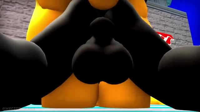 Shadow amd Rouge in the beach
