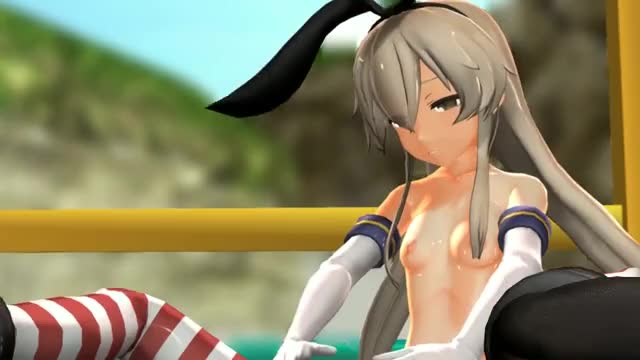 Shimakaze mmd invisible pov