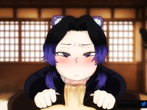 Shinobu blowjob