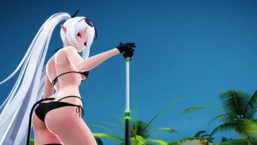 Shiromi Iori at the beach – So Kawaiina