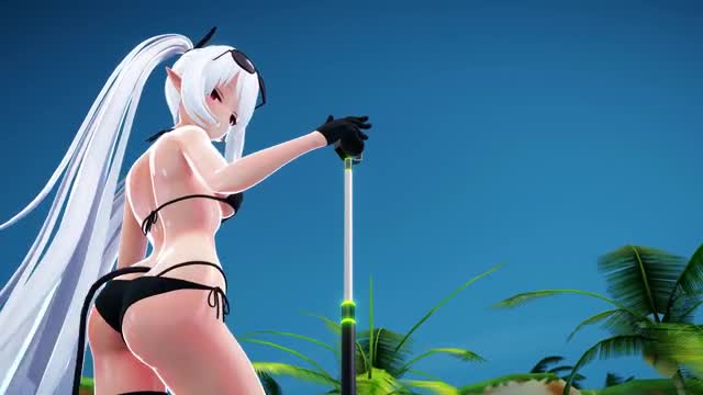 Shiromi Iori at the beach – So Kawaiina