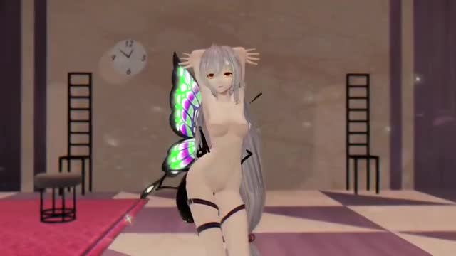 Skadi Arknights Hentai Insects Sex Mmd Nude Dance Purple Wings