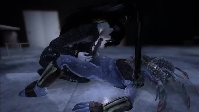 Skyrim – A Motorcycle Catsuit Woman Came To A Monster Hotel
