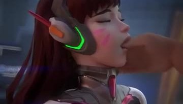 Slapping D.va [FPSBlyck]