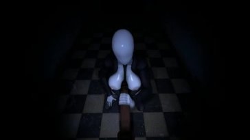 Slenderwoman lends you a hand (Slowlearner)