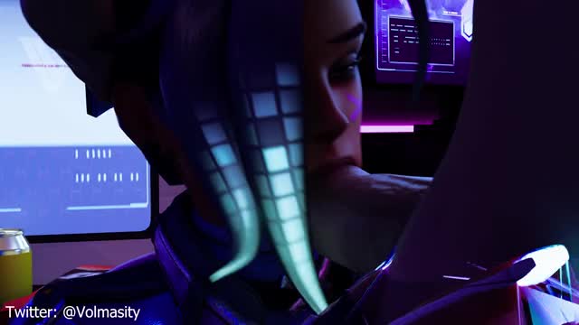 Sombra Gives A Blowjob [4k] [Volmasity]