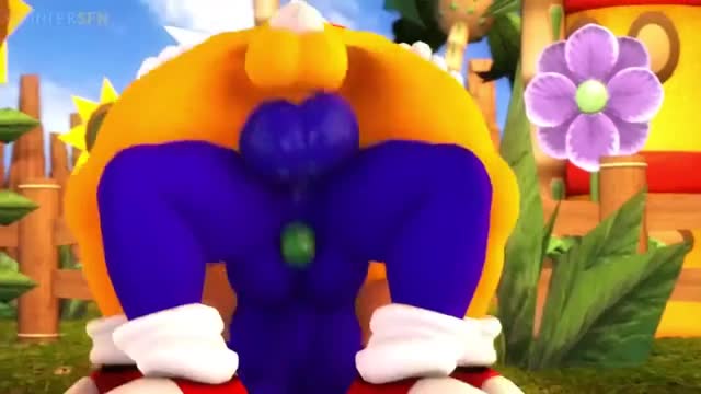 Sonic pounding on Tails (Sound)