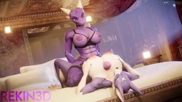 [Sound, Rekin3D] Dragon Tit Fuck