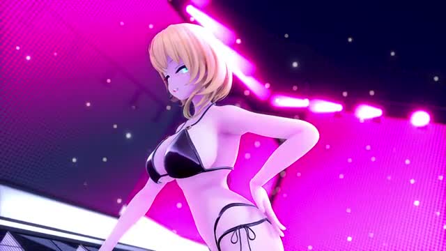 Spider-Gwen SEX Dance [4K] Swimsuit Version