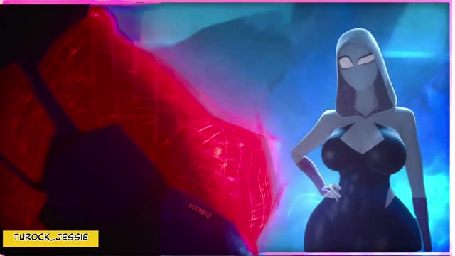 Spider-Gwen giantess