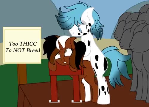 Spotted stallion dot fucks Dylina in public