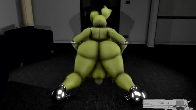 Springtrap alone with Plushtrap