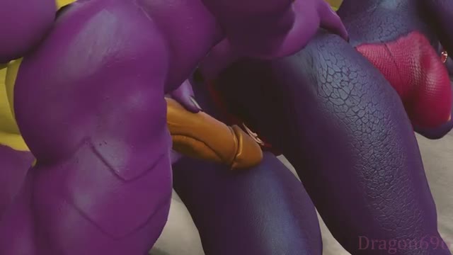 Spyro and Cynder mating sex
