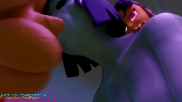 Starfire & Blackfire fucking Raven (best part)