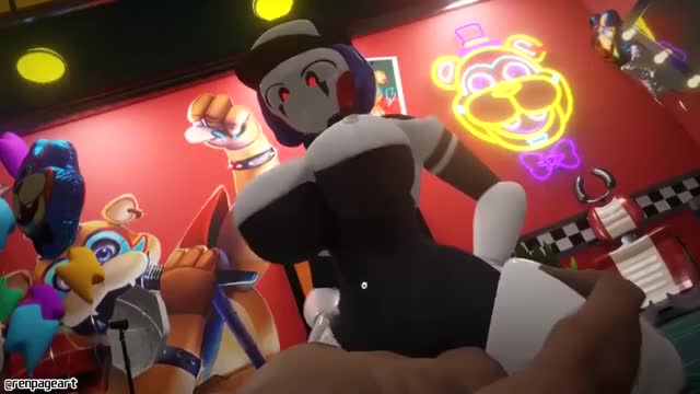 Stuffbot helping guest with his problem