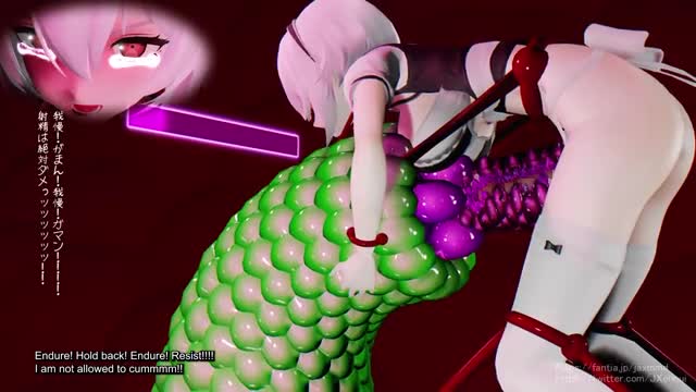 [Subtitled] Sirius’s Tentacle Self-Fuck (JaxMMD)