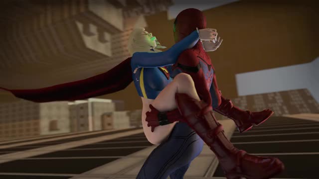 Supergirl x Spiderman