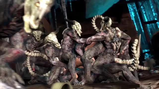 THE BORDERS OF THE TOMB RAIDER Re-Cut Extreme Monster Debauchery