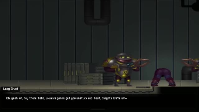 Talia get stuck in the wall [Future Fragments v1.0.1]