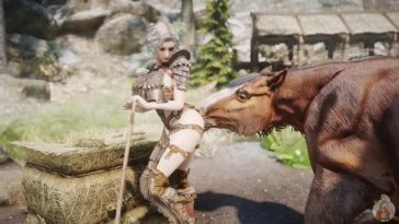 Tending to the Horse Preview