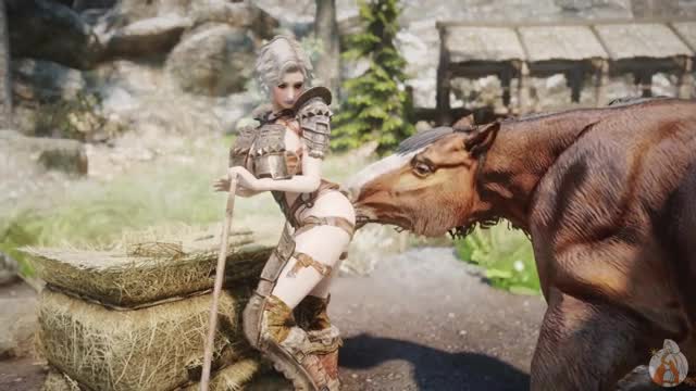 Tending to the Horse Preview