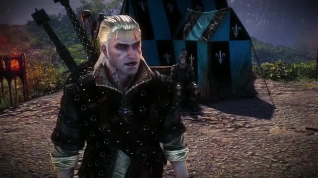 The Witcher 2 Ves Extended Romance scene