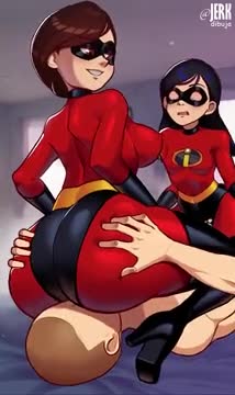 The incredibles helen parr got ass (part 1)