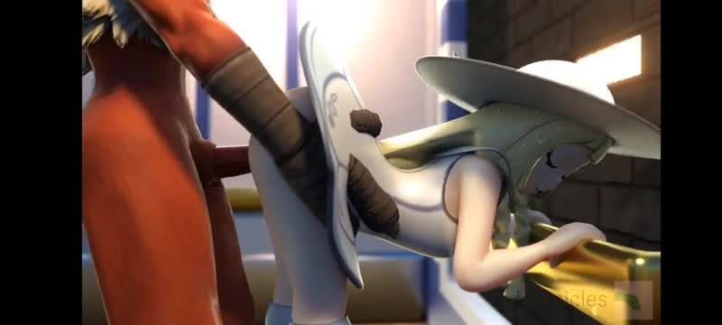 They fuck Lillie in the elevator