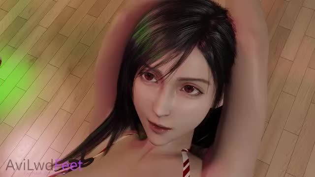 Tifa Footjob Christmas