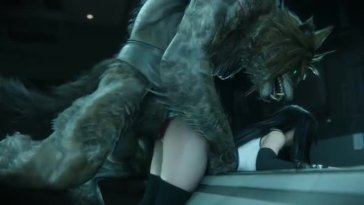 Tifa Lockhart And Werewolf Cloud [Rekin3D][4K]