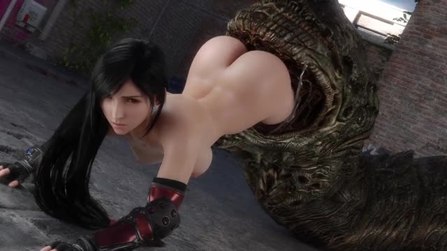 Tifa vs Worm