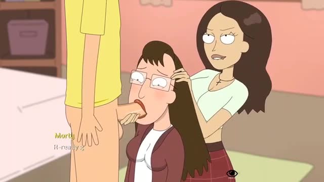 Tricia forced Nancy to suck their friends brother cock