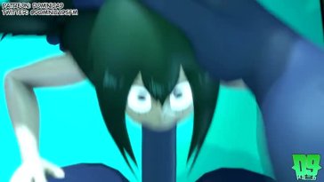 Tsuyu gets Bred on the Discovery Channel