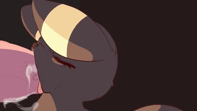Umbreon breeds with thick human cock