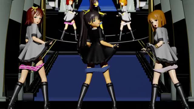 Undead Enemy Hibiki,Yukiho,Haruka [NNBA]
