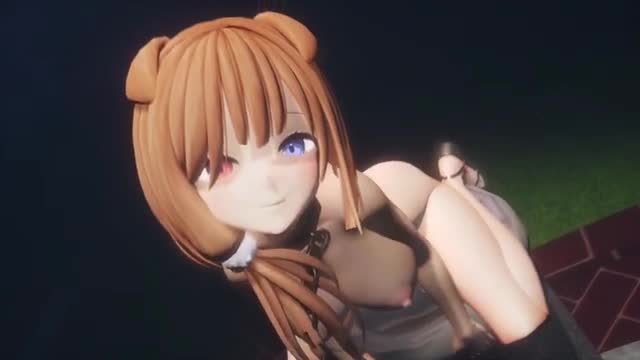 Walking with a dog girl [Zombie Alone]
