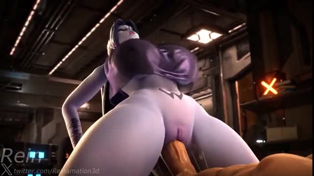 Widow On Top [Reinamation3D]